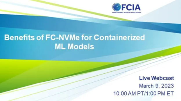 Benefits of FC-NVMe for Containerized ML Models